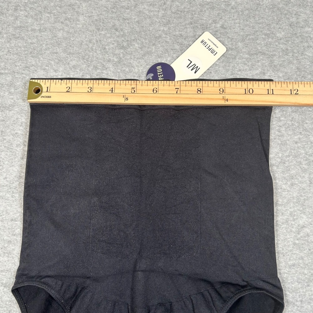 Empetua‎ High Waist Shaper Panties Womens M/L Black Tummy Control Smoothing - Picture 4 of 5